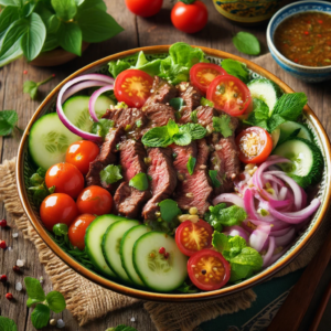 classic Thai beef salade