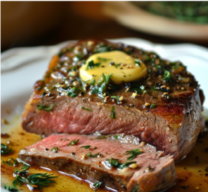 Pan-Seared Steak with Garlic Butter